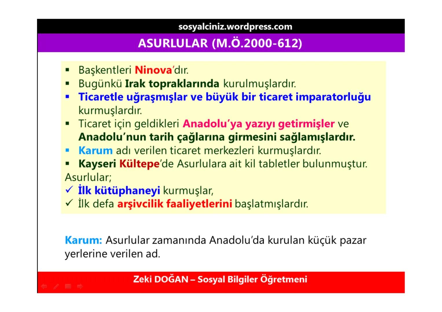 sosyalciniz.wordpress.com
SOSYAL BİLGİLER 5
ΜΕΖΟΡΟΤΑMYA
UYGARLIKLARI
Konu + Soru + Ders Notu
Zeki DOĞAN - Sosyal Bilgiler Öğretmeni
ZEKİ DOĞ