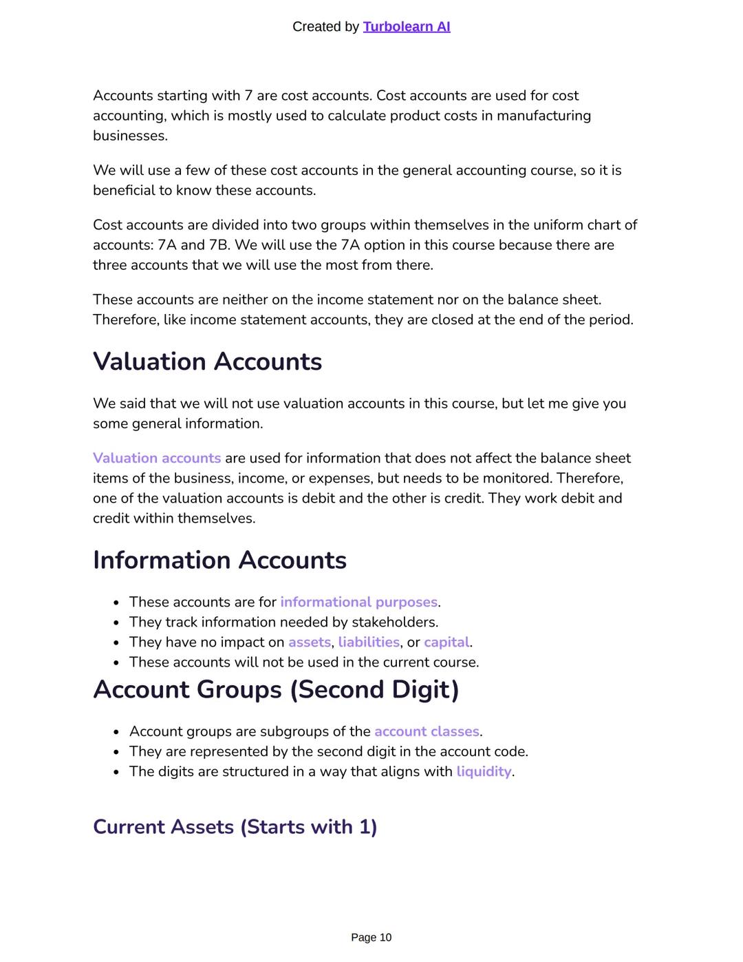 Created by Turbolearn Al
# Introduction to General Accounting 2 and the
# Uniform Accounting System
Welcome to the first lecture of Genera