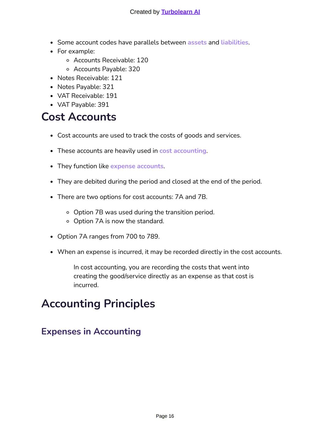 Created by Turbolearn Al
# Introduction to General Accounting 2 and the
# Uniform Accounting System
Welcome to the first lecture of Genera