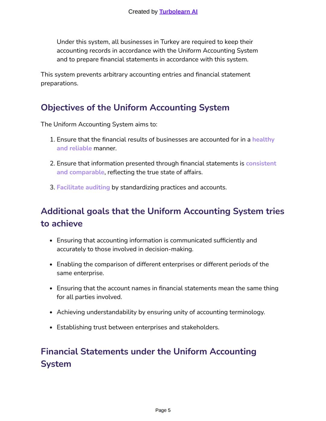 Created by Turbolearn Al
# Introduction to General Accounting 2 and the
# Uniform Accounting System
Welcome to the first lecture of Genera