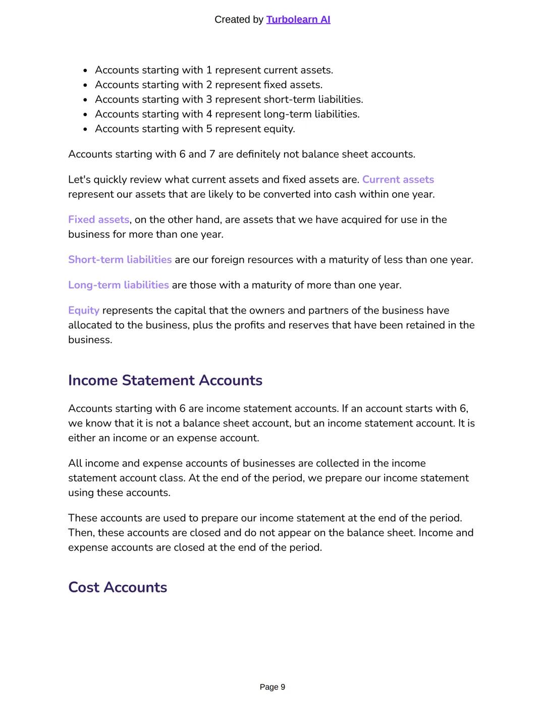 Created by Turbolearn Al
# Introduction to General Accounting 2 and the
# Uniform Accounting System
Welcome to the first lecture of Genera