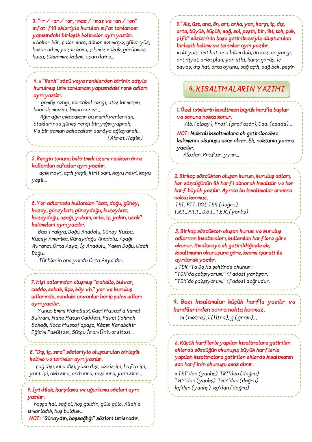 # TÜRKÇE
8.SINIF
DERS
NOTLARI
ADNAN BARAN
ÖNER # FİİLİMSİLER (EYLEMSİLER)
FİİLİMSİ: Fiillerden türemiş olmakla birlikte bir fiil gibi