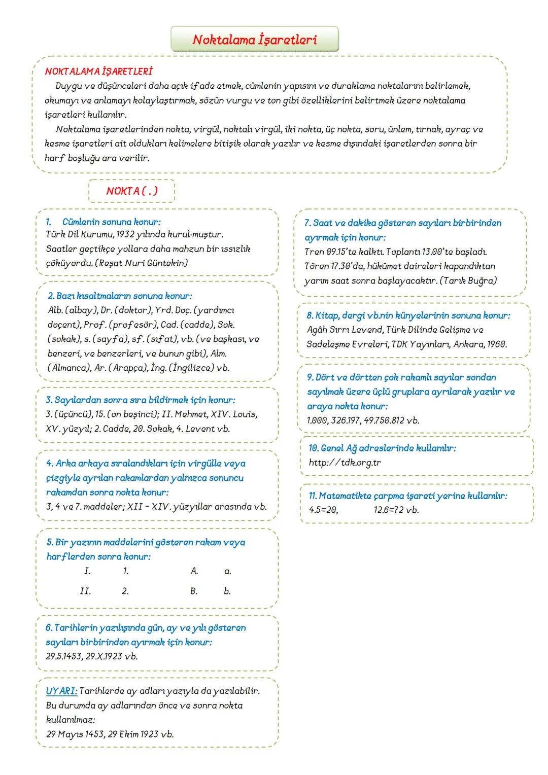 # TÜRKÇE
8.SINIF
DERS
NOTLARI
ADNAN BARAN
ÖNER # FİİLİMSİLER (EYLEMSİLER)
FİİLİMSİ: Fiillerden türemiş olmakla birlikte bir fiil gibi