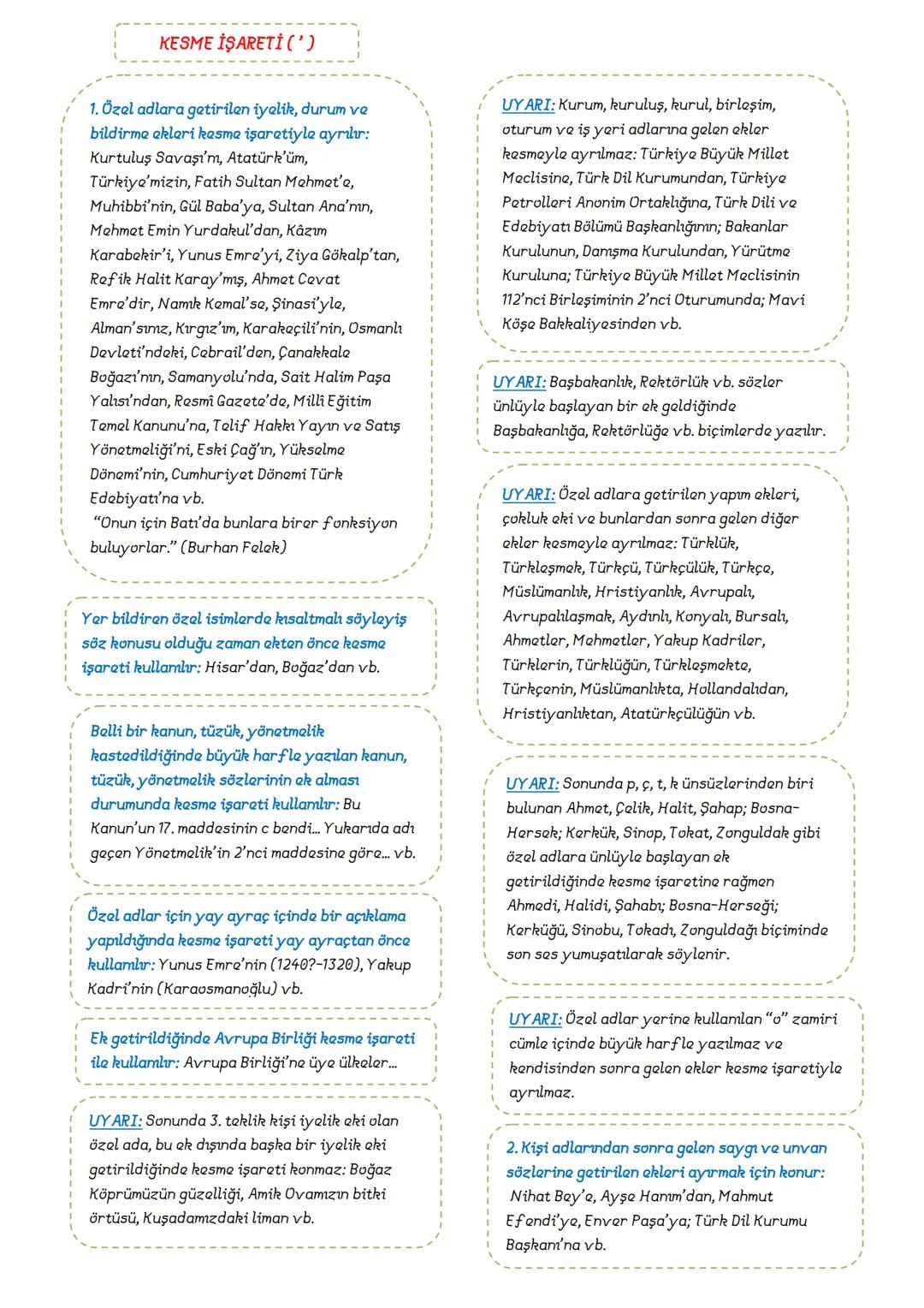 # TÜRKÇE
8.SINIF
DERS
NOTLARI
ADNAN BARAN
ÖNER # FİİLİMSİLER (EYLEMSİLER)
FİİLİMSİ: Fiillerden türemiş olmakla birlikte bir fiil gibi