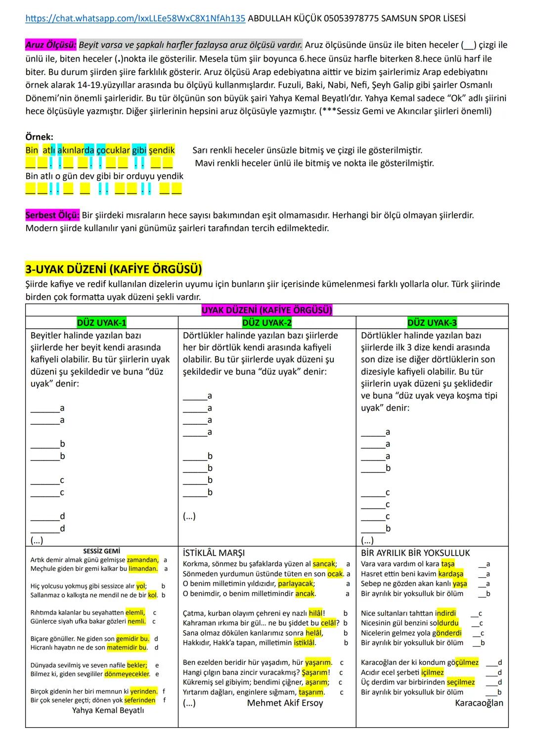 # https://chat.whatsapp.com/IxxLLEe58WxC8X1NfAh135 ABDULLAH KÜÇÜK 05053978775 SAMSUN SPOR LİSESİ
# 1-NAZIM BİRİMİ
## ŞİİRDE AHENK UNSURLARI