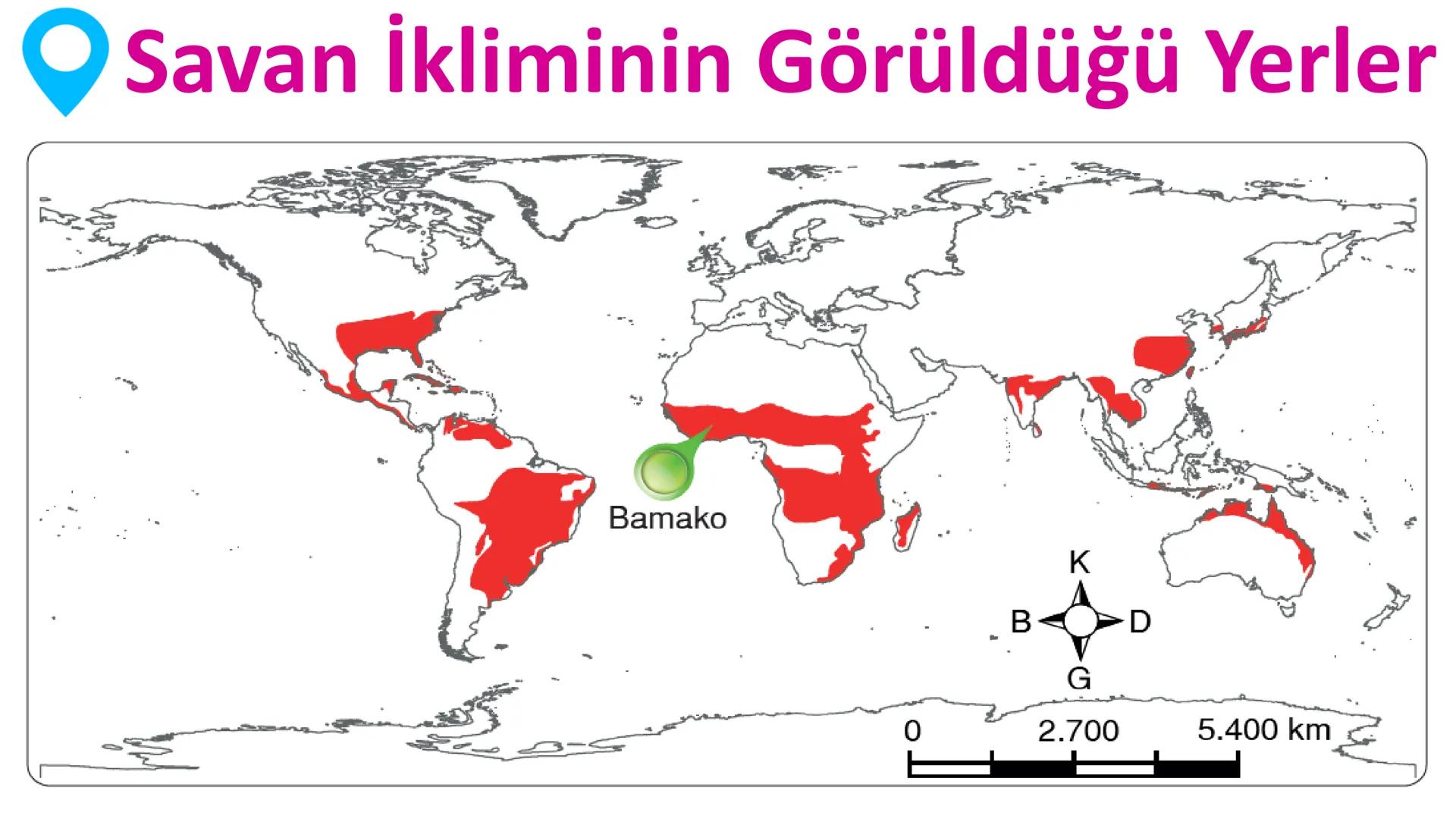 # DÜNYA'DAKI İKLIM TİPLERİ Geniş bir alanda uzun yıllar boyunca görülen atmosfer olaylarının ortalama durumuna
iklim denir.
Dünya'nın hemen