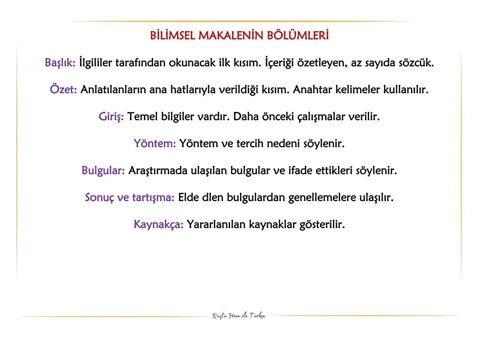 # 11.SINIF
# MAKALE
* Rustu Hoca ile Turkce GAZETE ÇEVRESİNDE GELİŞEN METİNLER
Makale
Belli bir görüş veya düşünceyi kanıt göstererek is