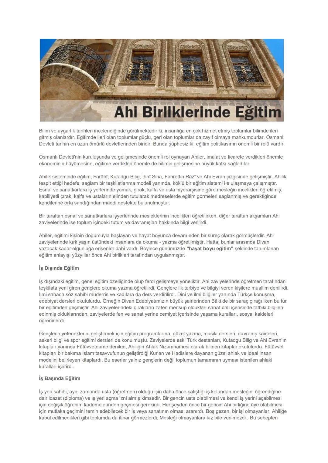 # Ahilik Nedir?
# Ahilik Nedir?
"Ahi" sözcüğünün kökeni konusunda dil bilimcileri arasında görüş birliği yoktur. "Ahi" kelimesi, Arapça "k