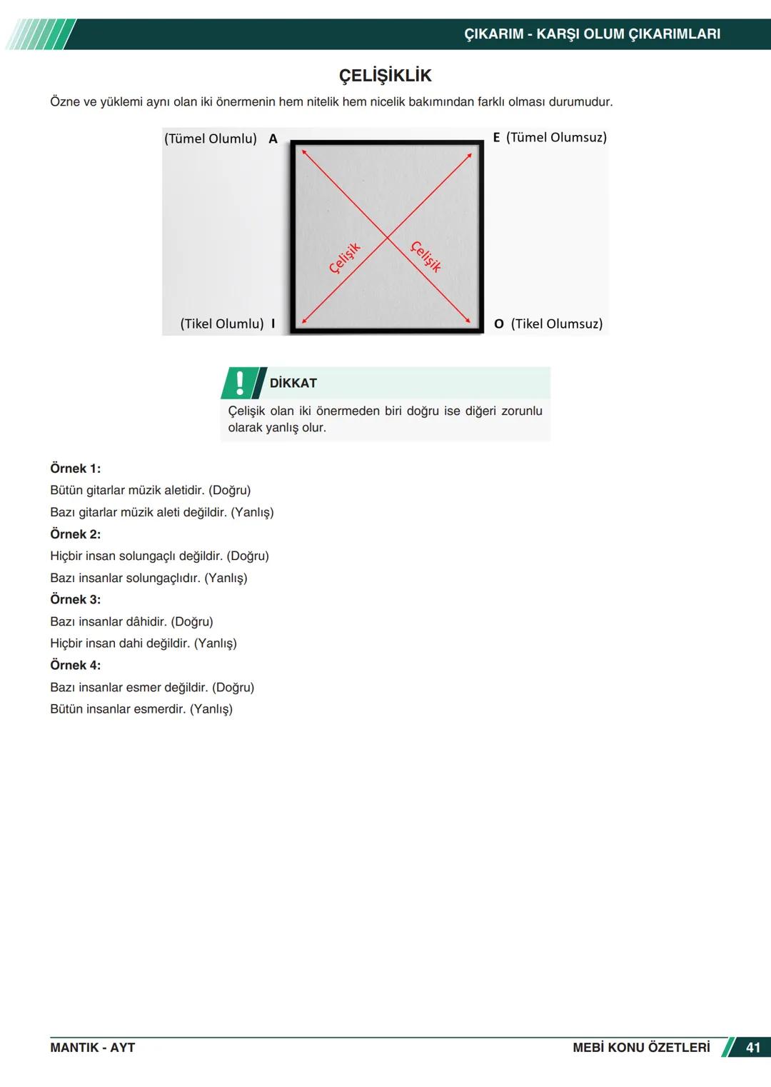 ***
*****
UMHURİYETI MILLI EG
*
*
ORTAÖĞRETİм
GENEL MÜDÜRLÜĞÜ
Aa
B
MEBİ
KONU ÖZETLERİ
MANTIK
ABC
JT 202
AYT
Zengin ve Anlaşılır İçeri