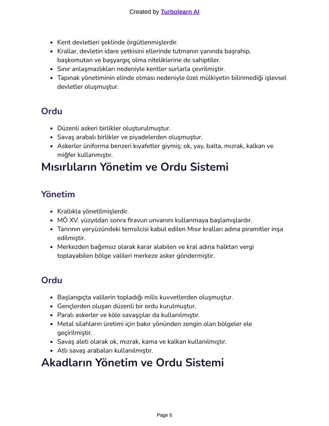 Created by Turbolearn Al
Eski Çağ Medeniyetleri: Yönetenler ve
Savaşanlar
Bu bölüm, Eski Çağ medeniyetlerindeki yönetim ve ordu sistemlerine
