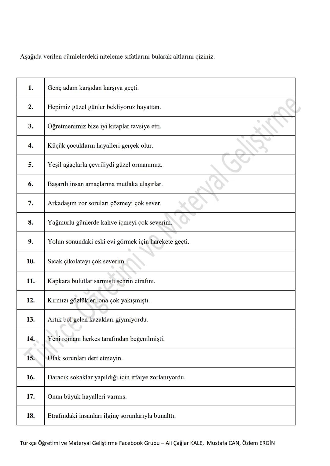SIFATLAR
1.NİTELEME SIFATLARI
2.BELİRTME SIFATLARI
a)İşaret Sıfatları
b)Sayı Sıfatları
* Asıl Sayı Sıfatları
*Sıra Sayı Sıfatları
*Üleştirme