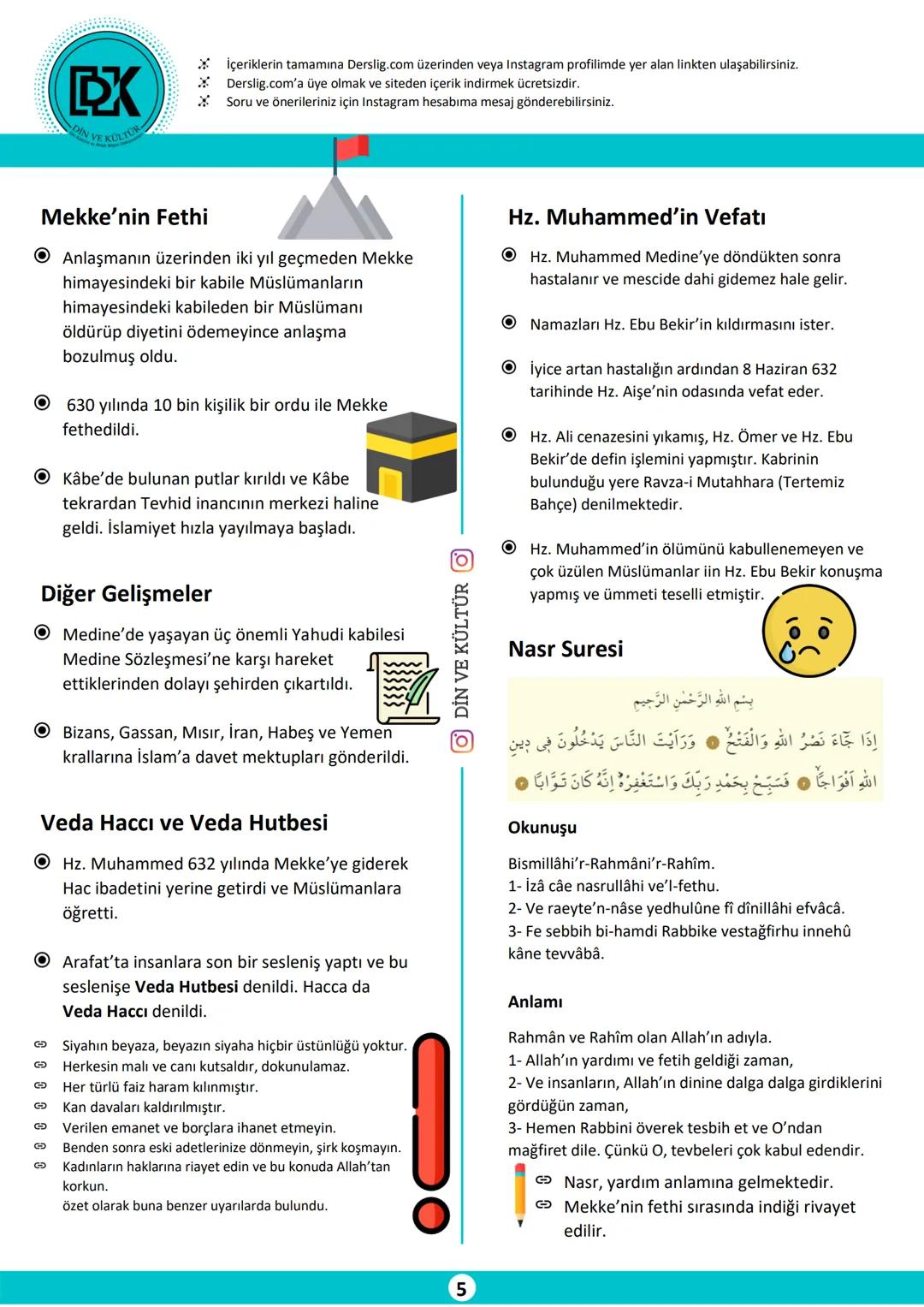 --- OCR Start ---
EKREM BALCI
DİN KÜLTÜRÜ VE AHLÂK BİLGİSİ
6. SINIF
DX
4. ÜNİTE
HZ. MUHAMMED'İN HAYATI
Hz. Muhammed'in (sav) Daveti: Mekke D