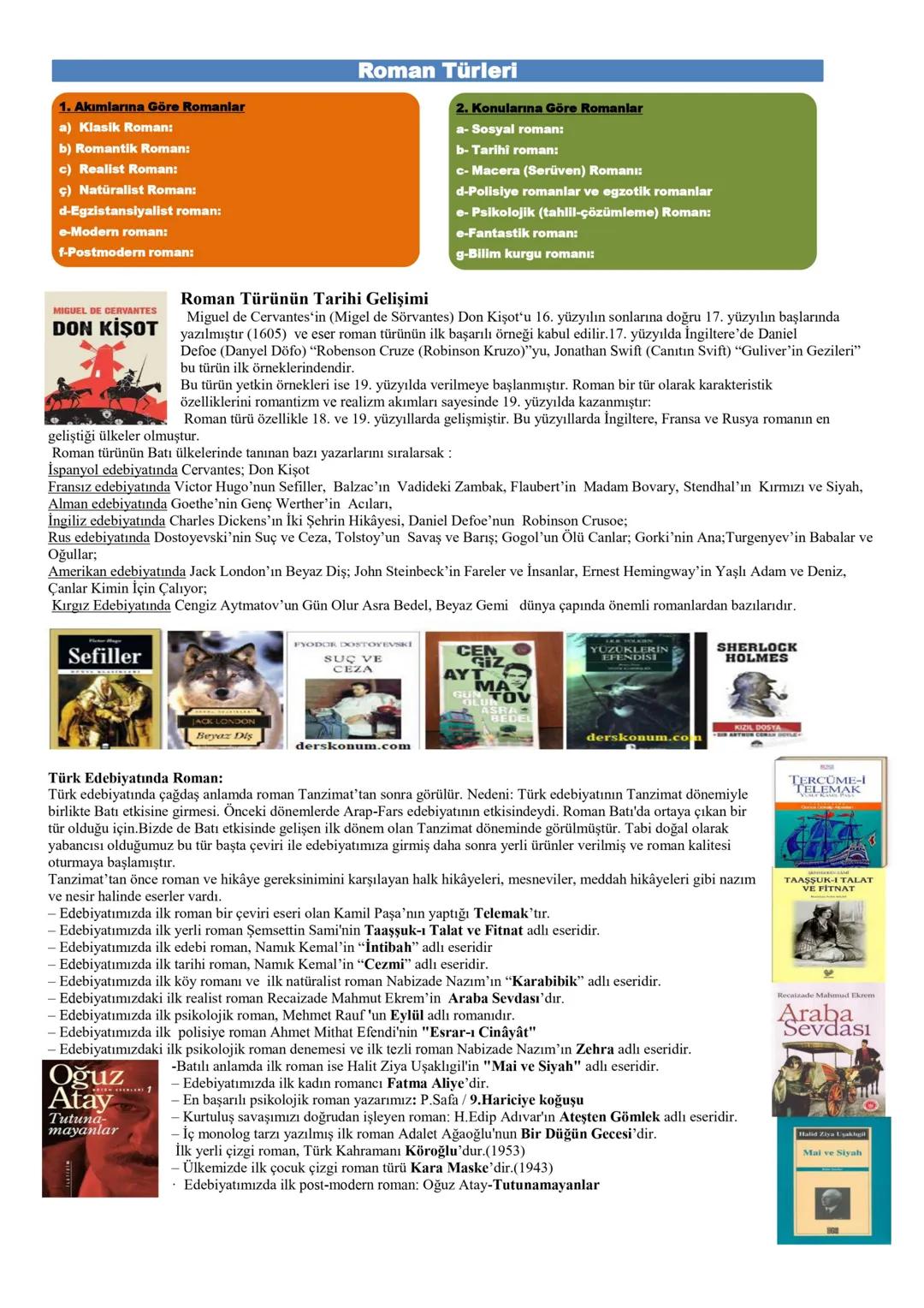 derskonum.com
12.SINIF TÜRK DİLİ VE EDEBİYATI ROMAN ÜNİTESİ KONU ANLATIMI Mustafa Şahin EDEBİYAT
Ünite / PDF içeriği:
1-Genel Hatırlatma Bi