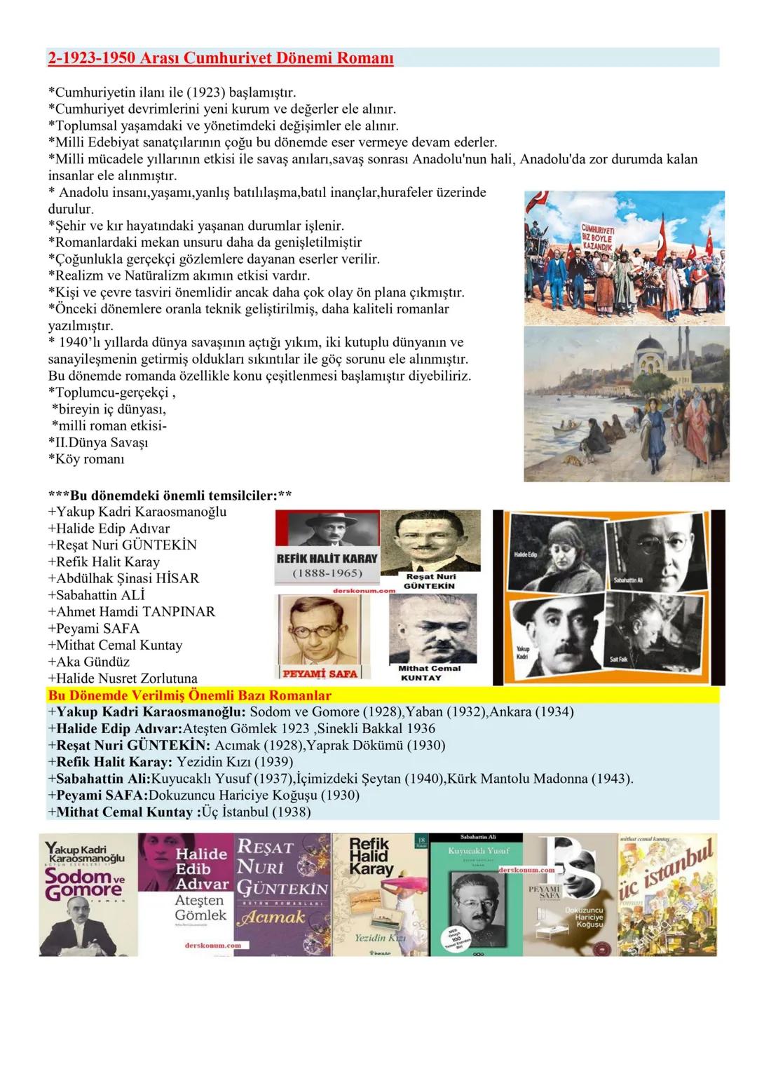 derskonum.com
12.SINIF TÜRK DİLİ VE EDEBİYATI ROMAN ÜNİTESİ KONU ANLATIMI Mustafa Şahin EDEBİYAT
Ünite / PDF içeriği:
1-Genel Hatırlatma Bi