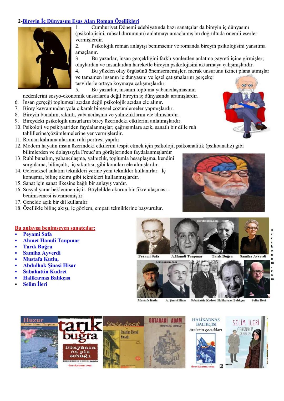 derskonum.com
12.SINIF TÜRK DİLİ VE EDEBİYATI ROMAN ÜNİTESİ KONU ANLATIMI Mustafa Şahin EDEBİYAT
Ünite / PDF içeriği:
1-Genel Hatırlatma Bi