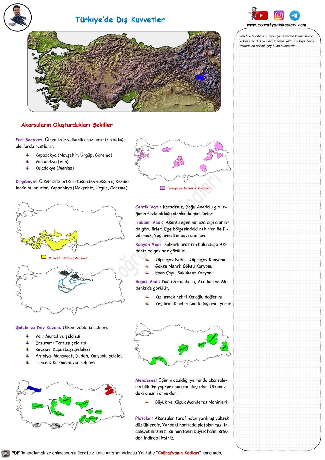 # Coğrafyanın Kodları
Youtube Video Ders Notları
Youtube'un En Büyük Coğrafya Kanalı
# 10.Sınıf --- OCR Start ---
Dünya'nın Tektonik Oluşu