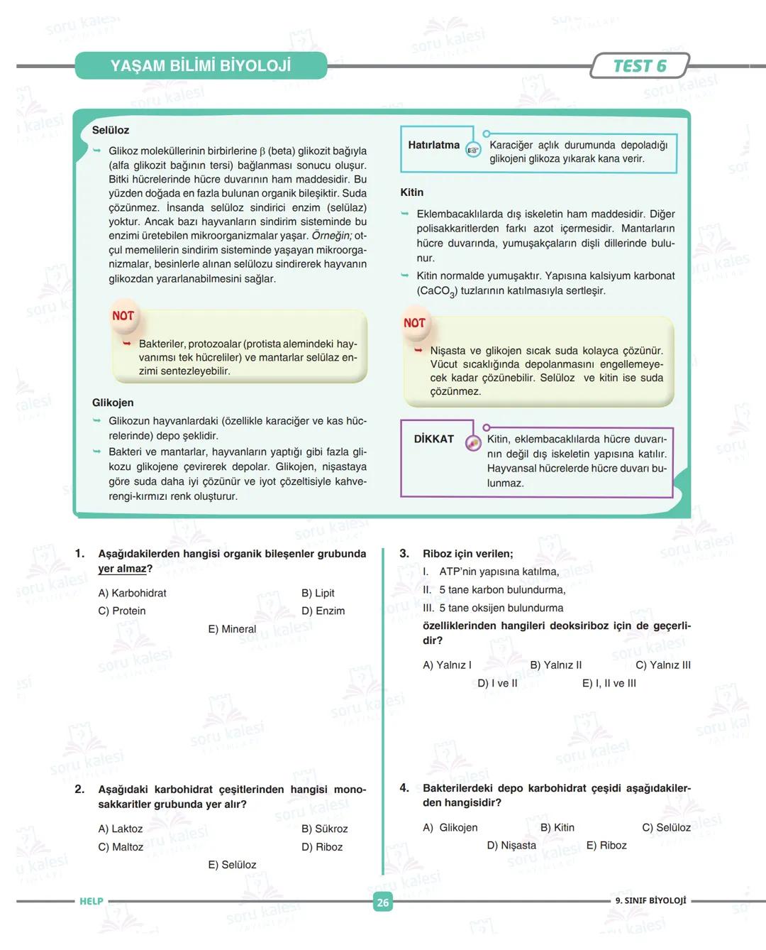 ADIM ADIM
FASİKÜL: İKÜL: 1
Ünite 1: YAŞAM BİLİMİ BİYOLOJİ
HEPSİNDEN
EĞİTİCİ
LISE
PAKETI
1 soru Kanes
=
1 kalesi
HELP
soru
SU
soru kalesi
ÜN