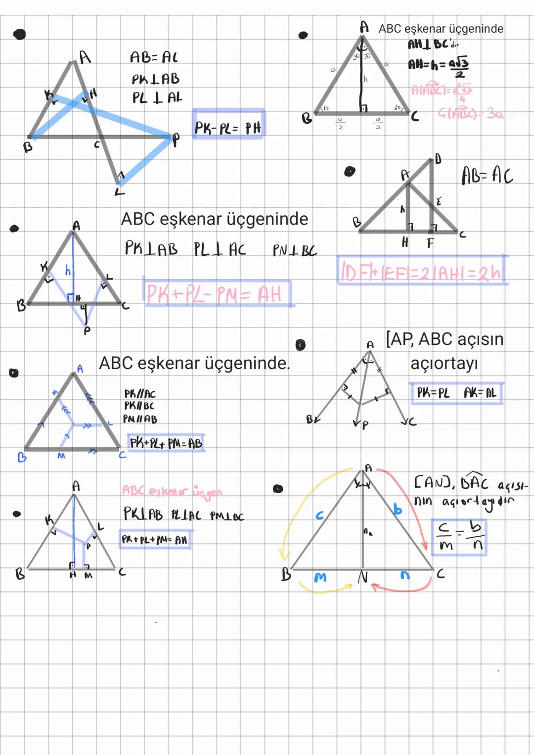 # BENZERLIK
B
A
C
$ABC \sim DEF$ ise, benzerlik oranı $k$ olmak üzere
I) $k = \frac{ha}{hd} = \frac{na}{nb} = \frac{Va}{Vd} = \frac{C(ABC