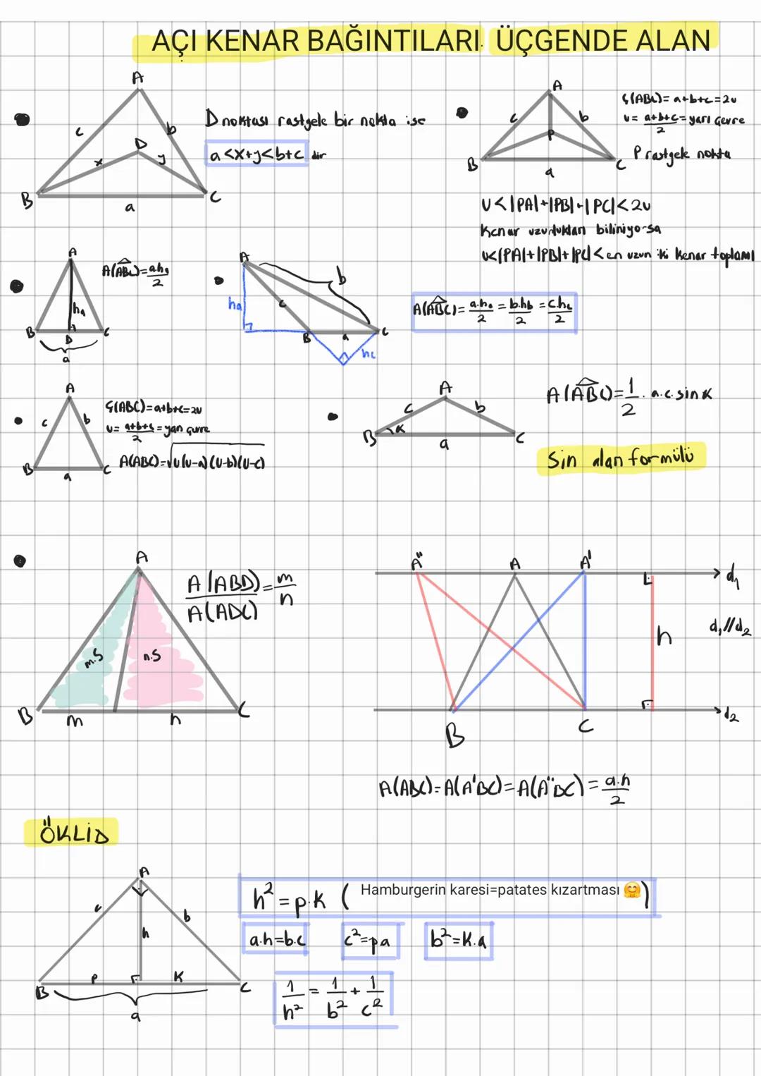# BENZERLIK
B
A
C
$ABC \sim DEF$ ise, benzerlik oranı $k$ olmak üzere
I) $k = \frac{ha}{hd} = \frac{na}{nb} = \frac{Va}{Vd} = \frac{C(ABC