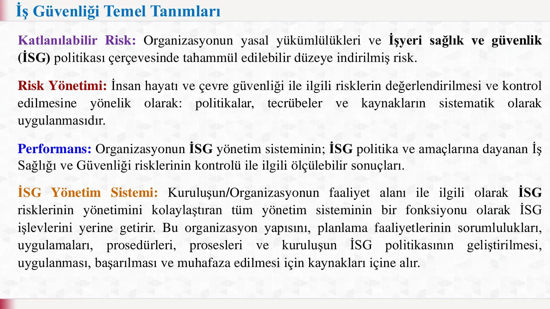 "
İş Sağlığı ve Güvenliği
(1. hafta)
İş Güvenliğinin Önemi ve Amaçları
"
INCAN ÜNİVERS
YÜKSEKOKULU # İş Güvenliğinin Önemi ve Amaçları
İş