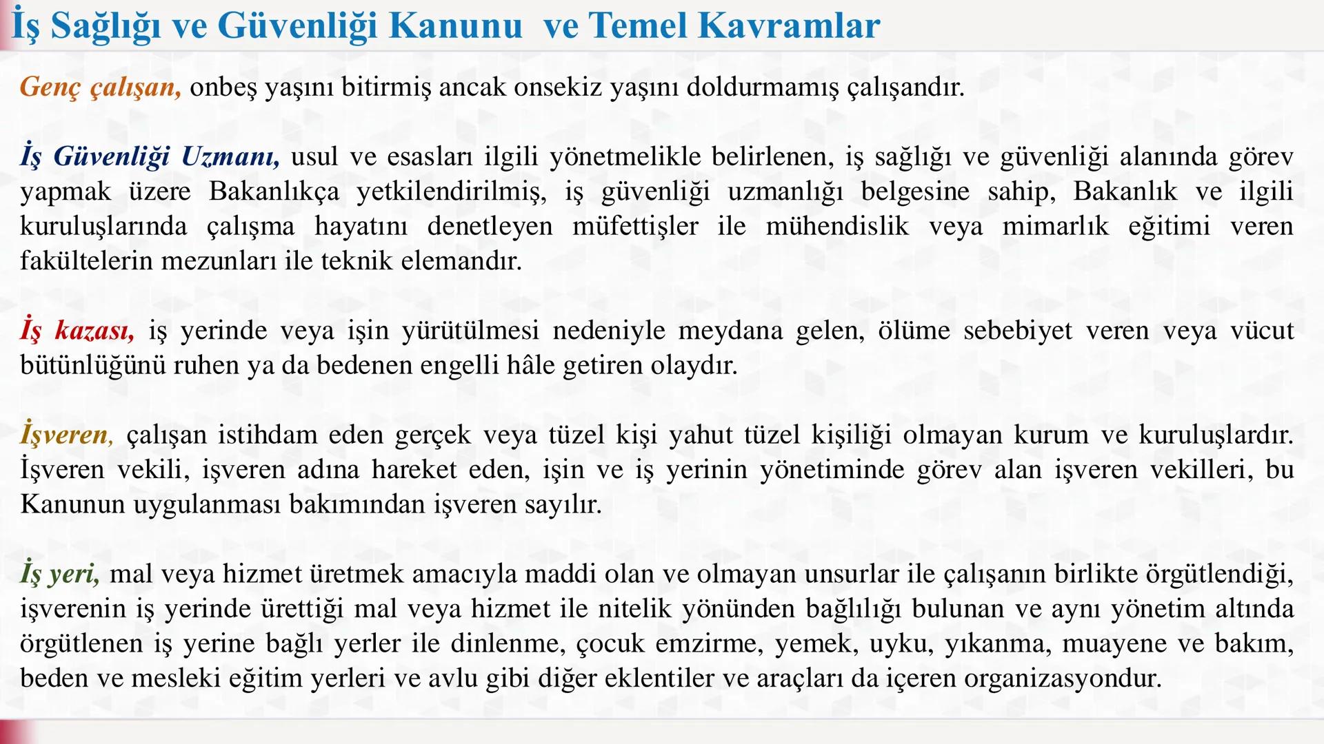 "
İş Sağlığı ve Güvenliği
(1. hafta)
İş Güvenliğinin Önemi ve Amaçları
"
INCAN ÜNİVERS
YÜKSEKOKULU # İş Güvenliğinin Önemi ve Amaçları
İş