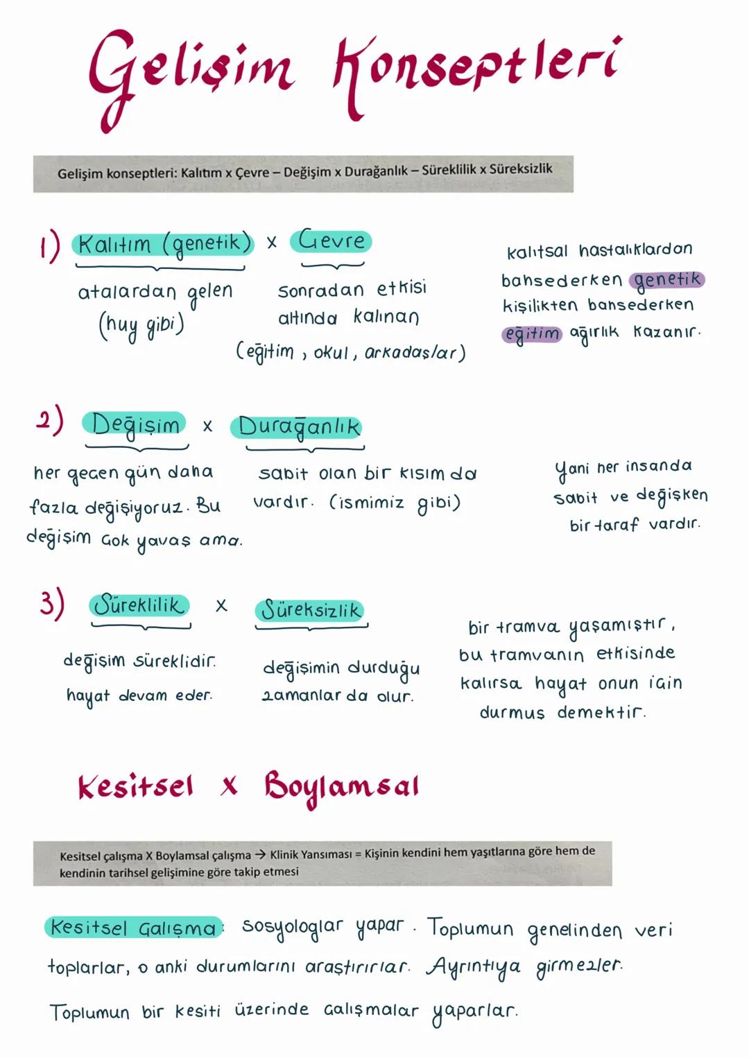 - GELİŞİM PSİKOLOJİSİ -
9-10-11. haftalar
12/11/24
Gelişim: Kayıp ve kazancı içerir. Yaşlılar da gelişir hayattan alıkları azalır verdikl