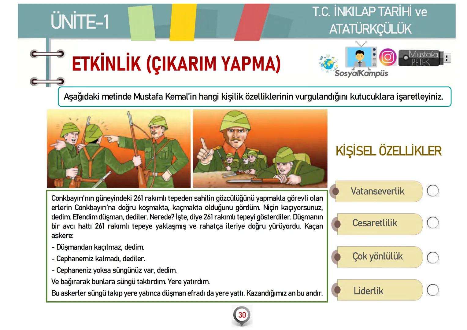 # LGS
2020-2021
# T.C. İNKILAP TARİHİ ve
ATATÜRKÇÜLÜK
- YENİ NESİL NOTLAR
- ETKİNLİK İÇERİKLİ
- SORU DESTEKLİ
- KAZANIM UYUMLU
<img src="