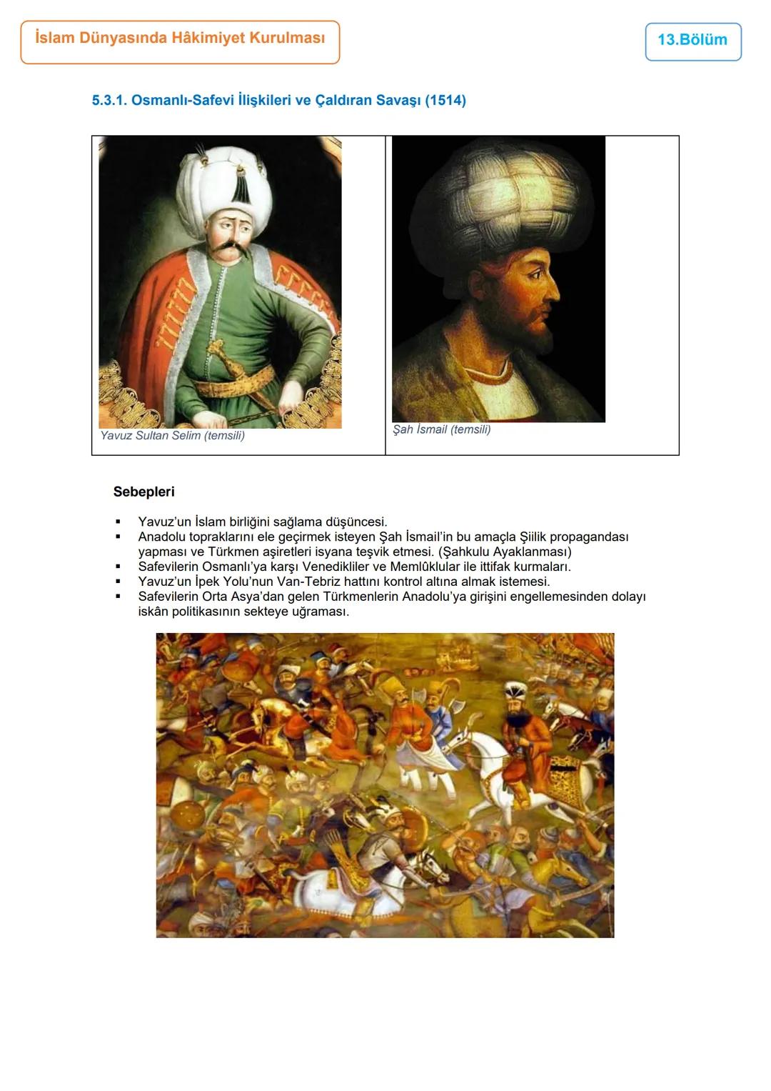 12.BÖLÜM
5.ÜNİTE: DÜNYA GÜCÜ OSMANLI (1453-1595)
1453-1520 Yılları Arası Osmanlı Siyasi Faaliyetleri/ İstanbul'un Fethi
Ünite Kazanımları
10