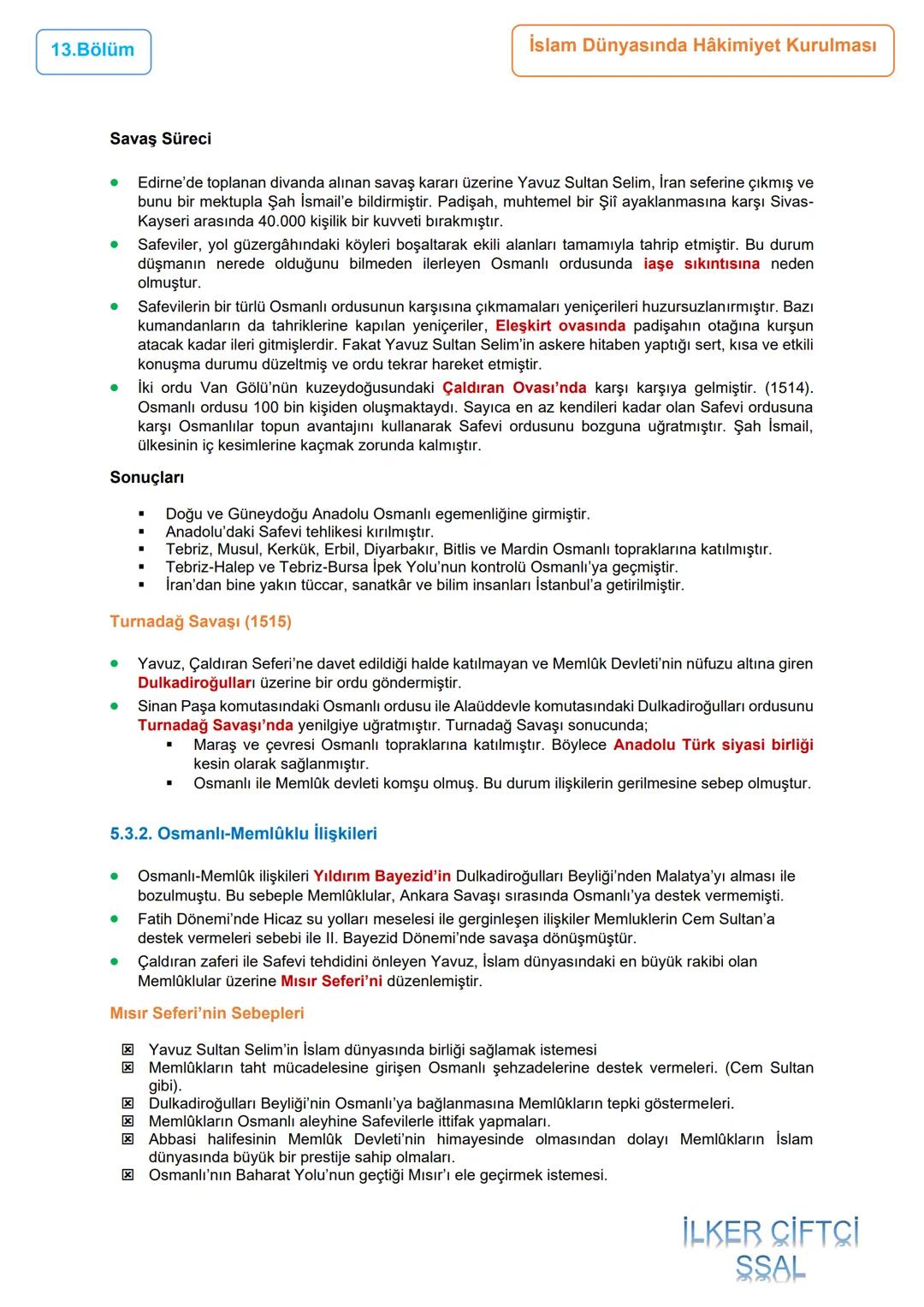 12.BÖLÜM
5.ÜNİTE: DÜNYA GÜCÜ OSMANLI (1453-1595)
1453-1520 Yılları Arası Osmanlı Siyasi Faaliyetleri/ İstanbul'un Fethi
Ünite Kazanımları
10