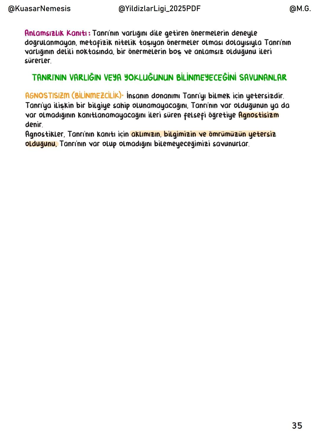 @KuasarNemesis
@YildizlarLigi_2025PDF
@M.G.
Felsefe
İÇİNDEKİLER
Felsefeye Giris
1
Bilgi Felsefesi
3
Varlık Felsefesi
16
Ahlak Felsefesi
24
S