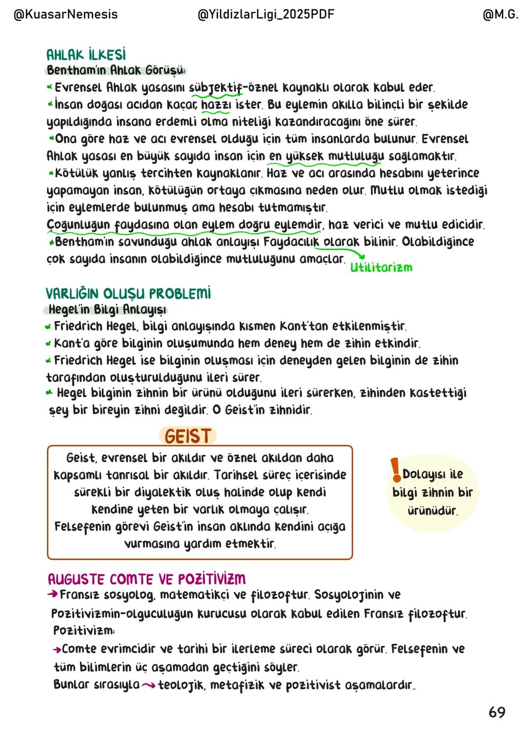 @KuasarNemesis
@YildizlarLigi_2025PDF
@M.G.
Felsefe
İÇİNDEKİLER
Felsefeye Giris
1
Bilgi Felsefesi
3
Varlık Felsefesi
16
Ahlak Felsefesi
24
S