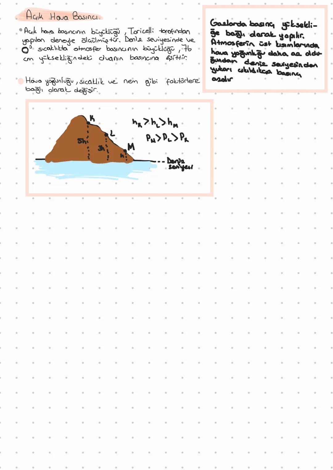 --- OCR Start ---
Bir maddenin birim hacminin kütlesine özkütle denir.
Özkütle = $\frac{Kütle}{Hacim}$ => $d = \frac{m}{V}$
Basınç
Birim yüz