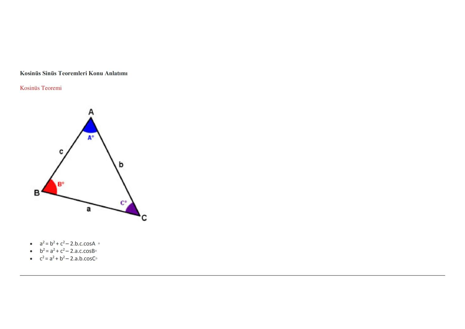 A
sin $\alpha$=\frac{KARSI}{HiPOTEN\overline{U}S}
tan $\alpha$=\frac{sin $\alpha$}{cos $\alpha$}
cos $\alpha$=\frac{KOMSU}{HiPOTEN\dot{U}S}