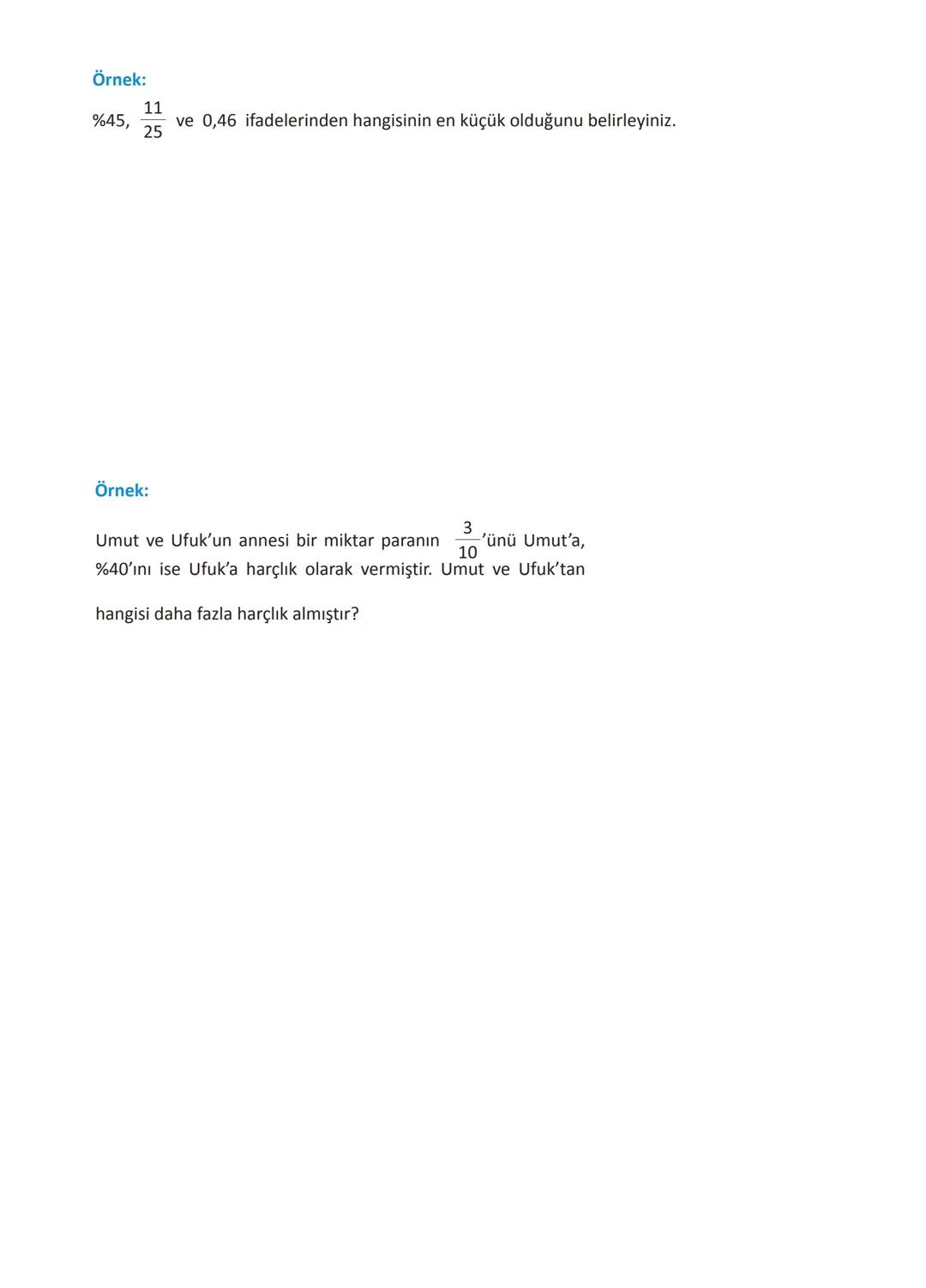 Doğal Sayıların Karşılaştırılması
• Basamak sayısı fazla olan sayı daha büyüktür.
Örneğin, 3 475 893 sayısı 7 basamaktan, 12 436 923 sayısı