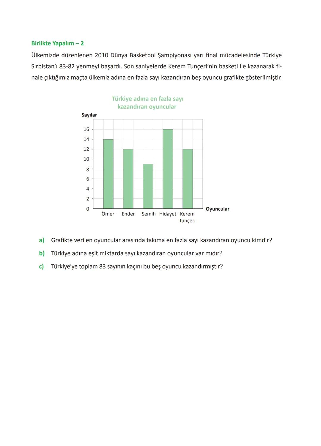 Doğal Sayıların Karşılaştırılması
• Basamak sayısı fazla olan sayı daha büyüktür.
Örneğin, 3 475 893 sayısı 7 basamaktan, 12 436 923 sayısı