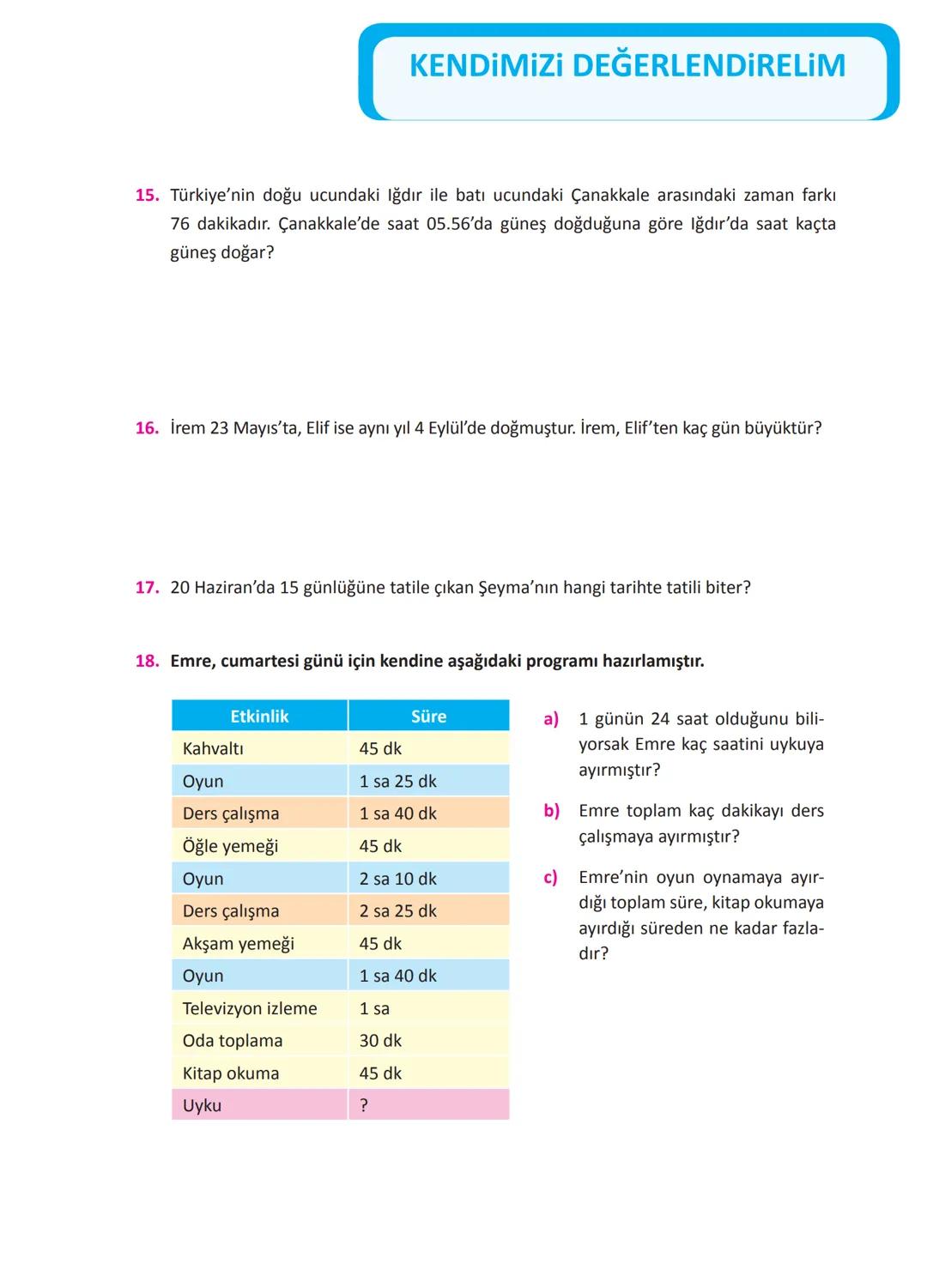 Doğal Sayıların Karşılaştırılması
• Basamak sayısı fazla olan sayı daha büyüktür.
Örneğin, 3 475 893 sayısı 7 basamaktan, 12 436 923 sayısı