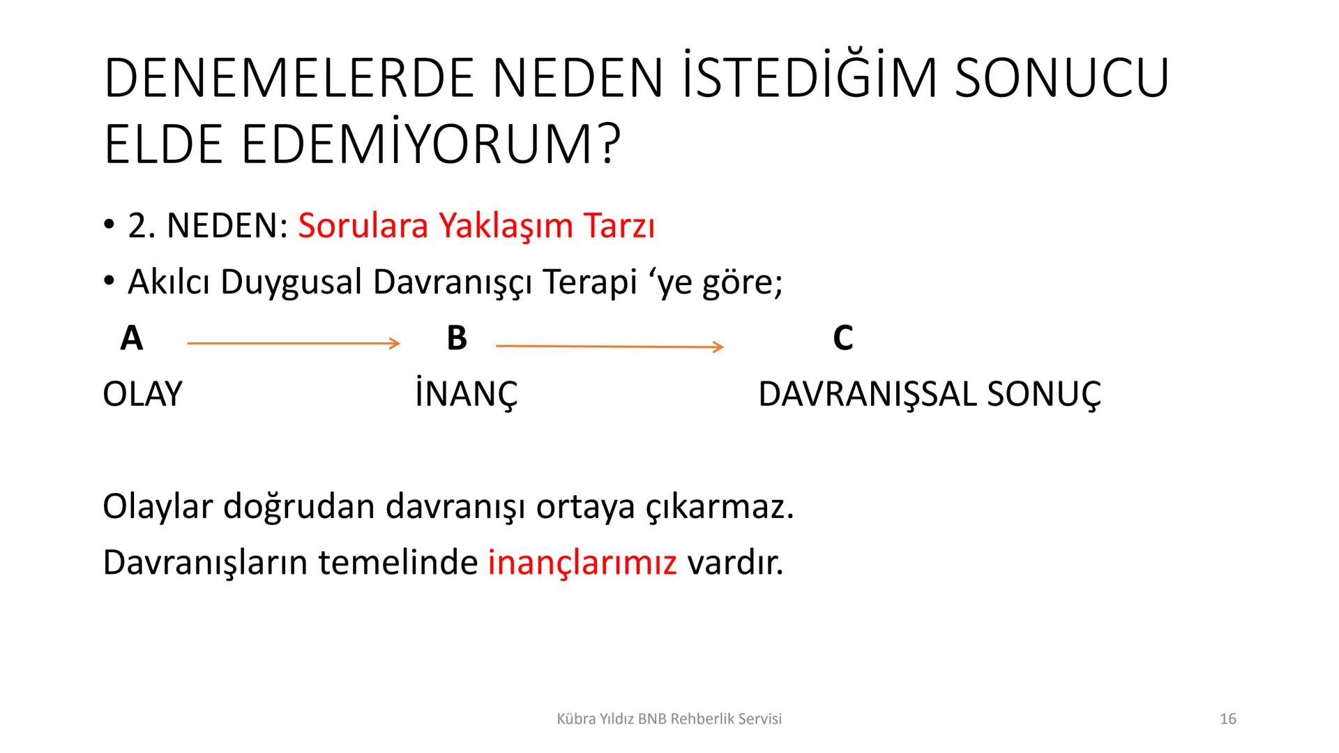8
4
7
5
2345
00000
000001
000000
000000
20000
0000
Kübra Yıldız BNB Rehberlik Servisi
9
6
3
DENEME SINAVI ÇÖZME
STRATEJİLERİ Neden denemeler