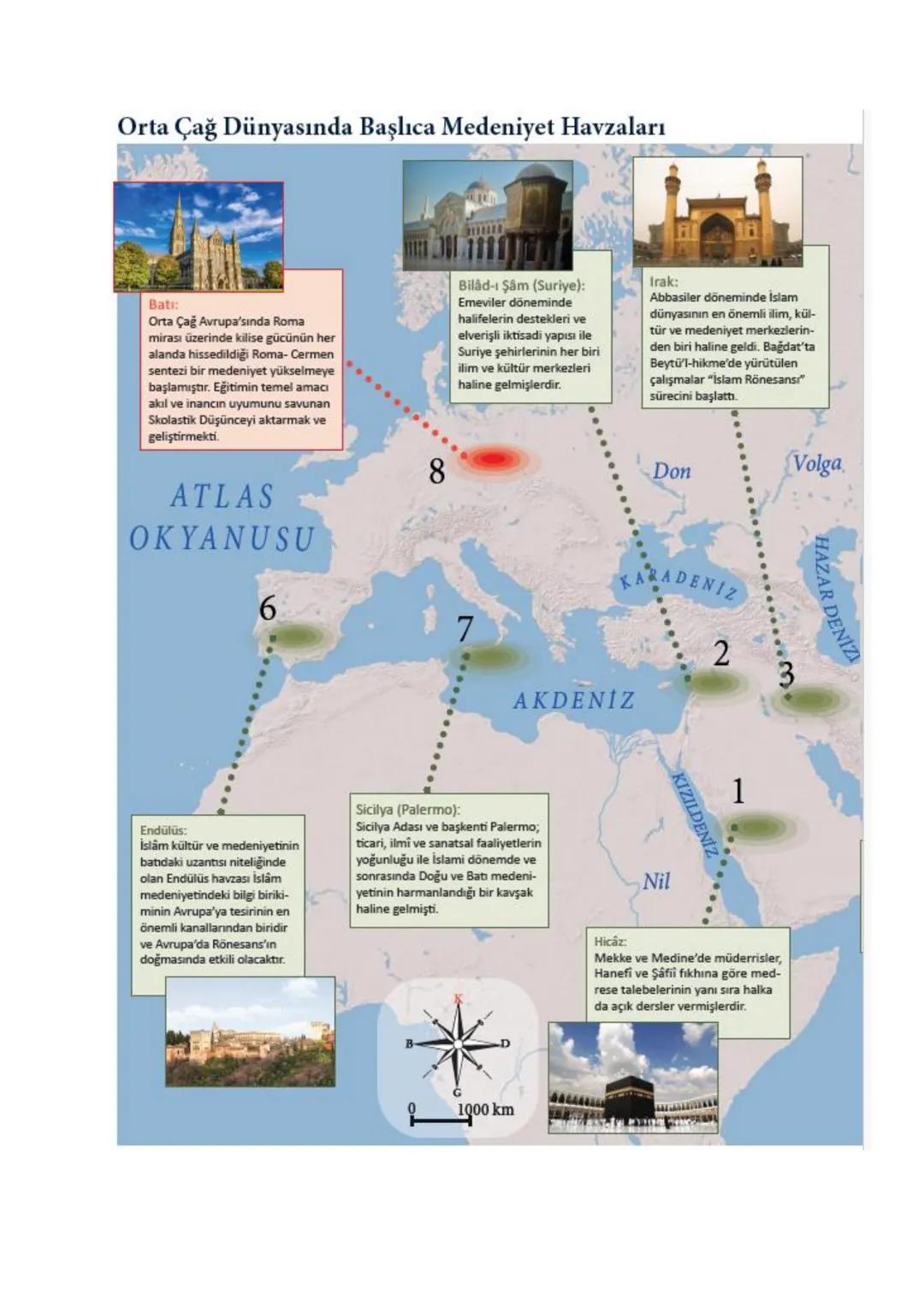 3. ÜNİTE
ORTA ÇAĞ MEDENİYETLERİ
ORTA ÇAĞ'DA YAŞANAN KİTLESEL GÖÇLER
1. Kavimler Göçü:
Orta Asya'daki siyasi hâkimiyetlerini kaybeden Hun boy