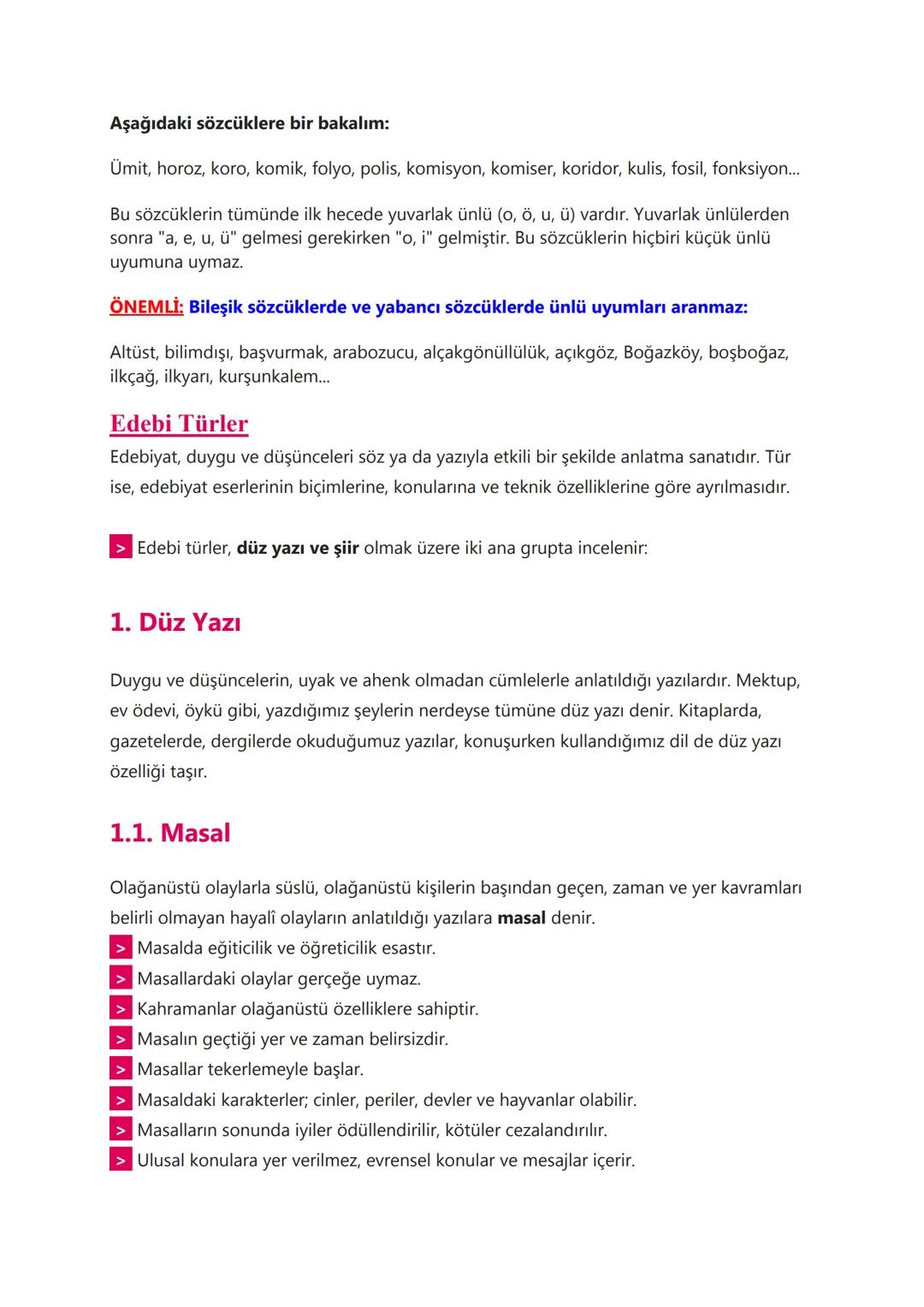 # TÜRKÇE KONU ANLATIMLARI
# SÖZCÜKTE ANLAM :
1. Gerçek (Temel) Anlam
Gerçek anlam, bir kelimenin aklımıza ilk gelen anlamıdır. Kelimeleri
