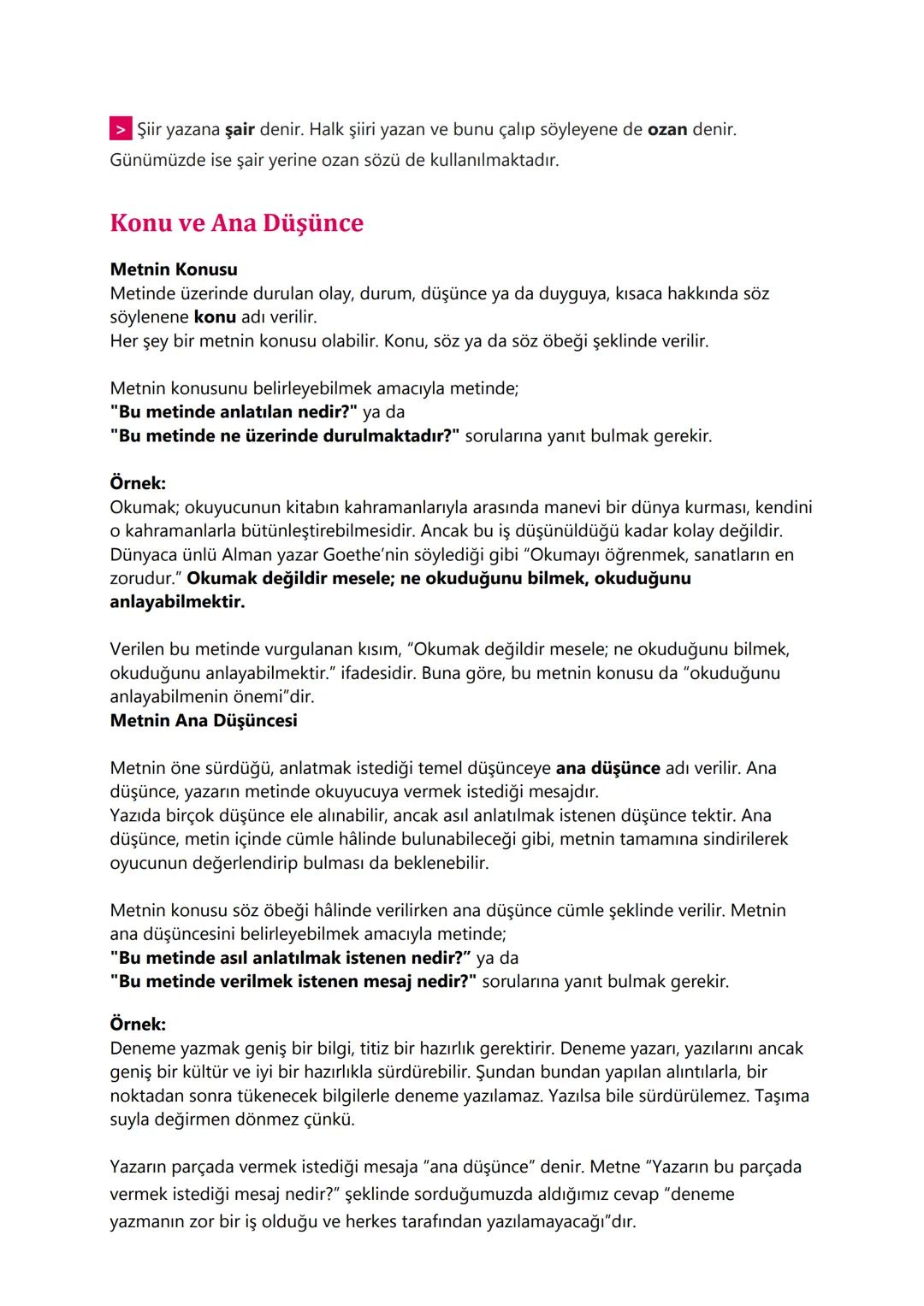 # TÜRKÇE KONU ANLATIMLARI
# SÖZCÜKTE ANLAM :
1. Gerçek (Temel) Anlam
Gerçek anlam, bir kelimenin aklımıza ilk gelen anlamıdır. Kelimeleri