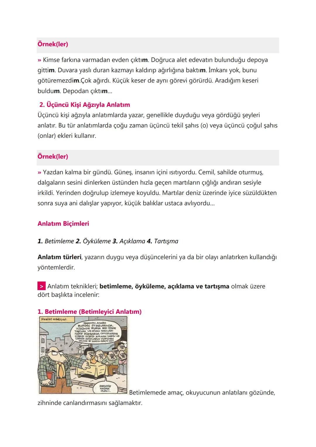 # TÜRKÇE KONU ANLATIMLARI
# SÖZCÜKTE ANLAM :
1. Gerçek (Temel) Anlam
Gerçek anlam, bir kelimenin aklımıza ilk gelen anlamıdır. Kelimeleri