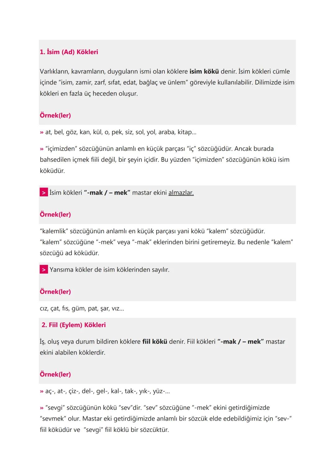 # TÜRKÇE KONU ANLATIMLARI
# SÖZCÜKTE ANLAM :
1. Gerçek (Temel) Anlam
Gerçek anlam, bir kelimenin aklımıza ilk gelen anlamıdır. Kelimeleri