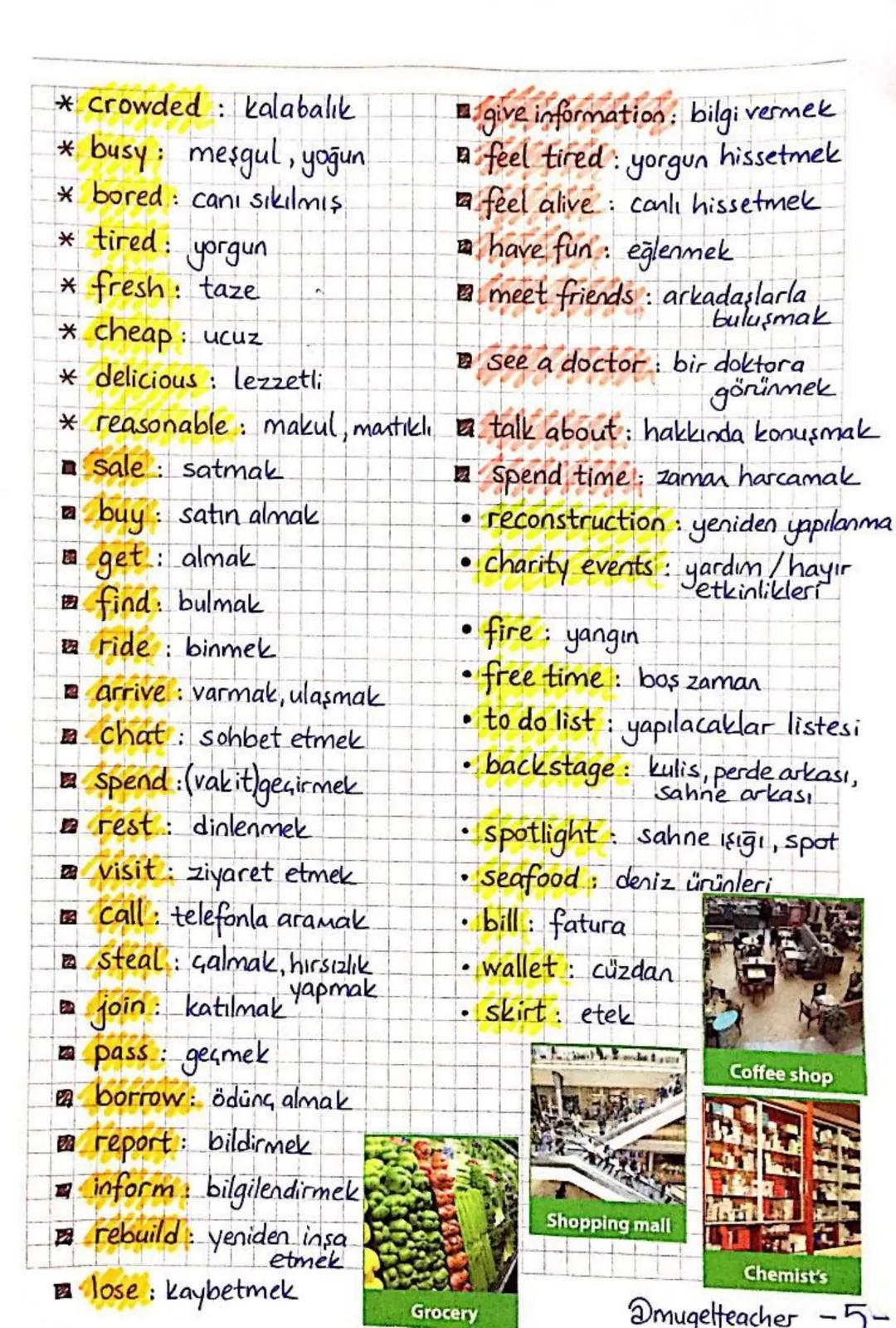 # UNIT 8
# PUBLIC BUILDINGS
- Giving explanations / reasons --- OCR Start ---
UNIT 8~ Public Buildings
Kamu Binaları
eczane
• school.
[ok