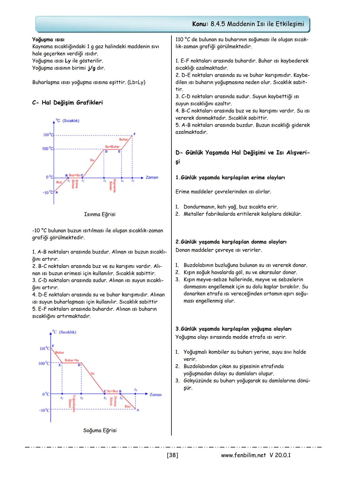 # 8.Sınıf Fen Bilimleri
# Ders Notları
Barış ZEREN
Fen Bilimleri Öğretmeni
www.fenbilim.net V 20.0.1 --- OCR Start ---
Konu: 8.1.1 Mevsiml