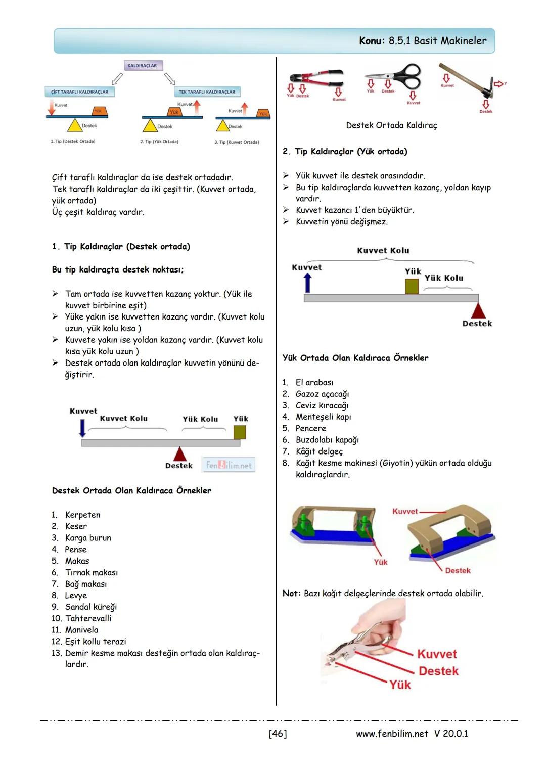 # 8.Sınıf Fen Bilimleri
# Ders Notları
Barış ZEREN
Fen Bilimleri Öğretmeni
www.fenbilim.net V 20.0.1 --- OCR Start ---
Konu: 8.1.1 Mevsiml