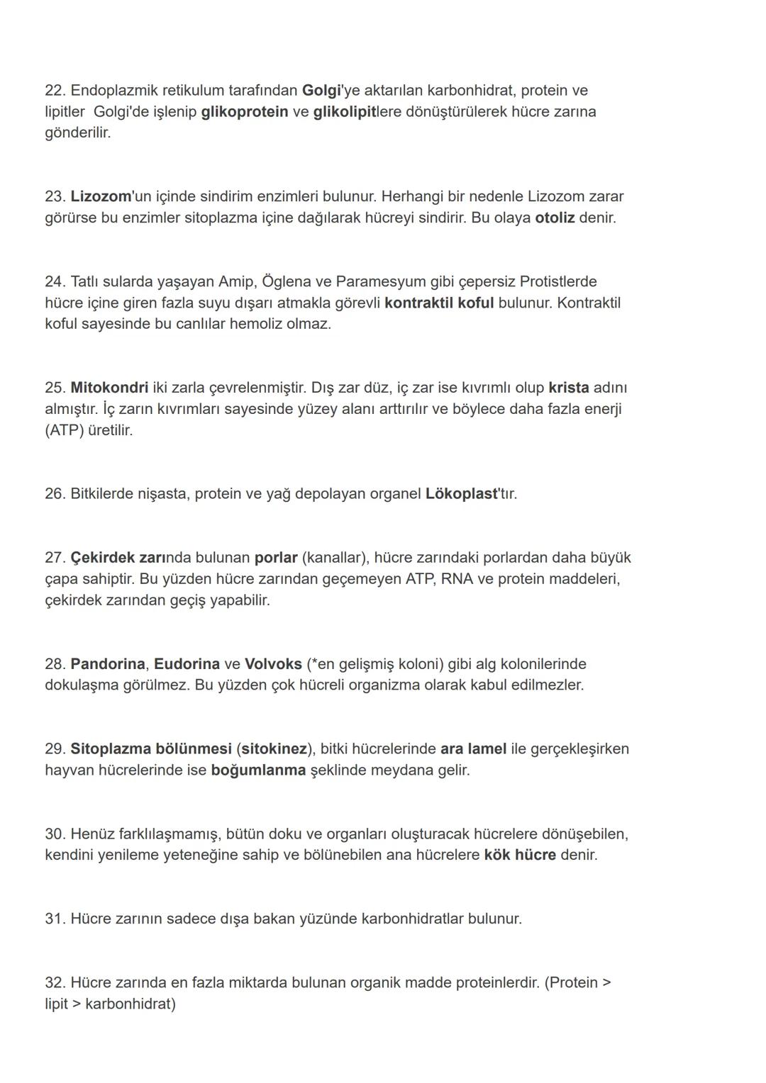 # Net Arttıran 100 YKS Biyoloji Notu - TYT AYT Biyoloji Kısa Bilgiler
TYT ve AYT odaklı 100 önemli Biyoloji notu Sizlerle...
1. Bilimsel b