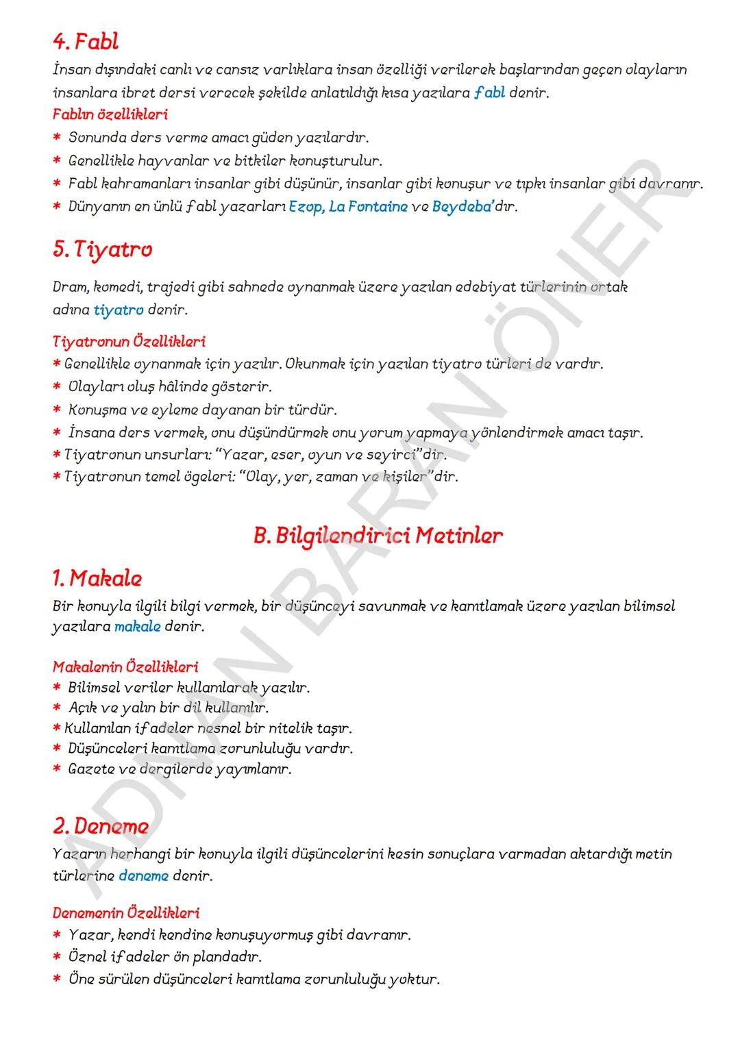 # İÇİNDEKİLER
1. SÖZCÜKTE ANLAM
A. Kelime ve Kelime Gruplarımın Anlam Özellikleri
1. Gerçek (Temel) Anlam
2. Yan anlam
3. Mecaz Anlam