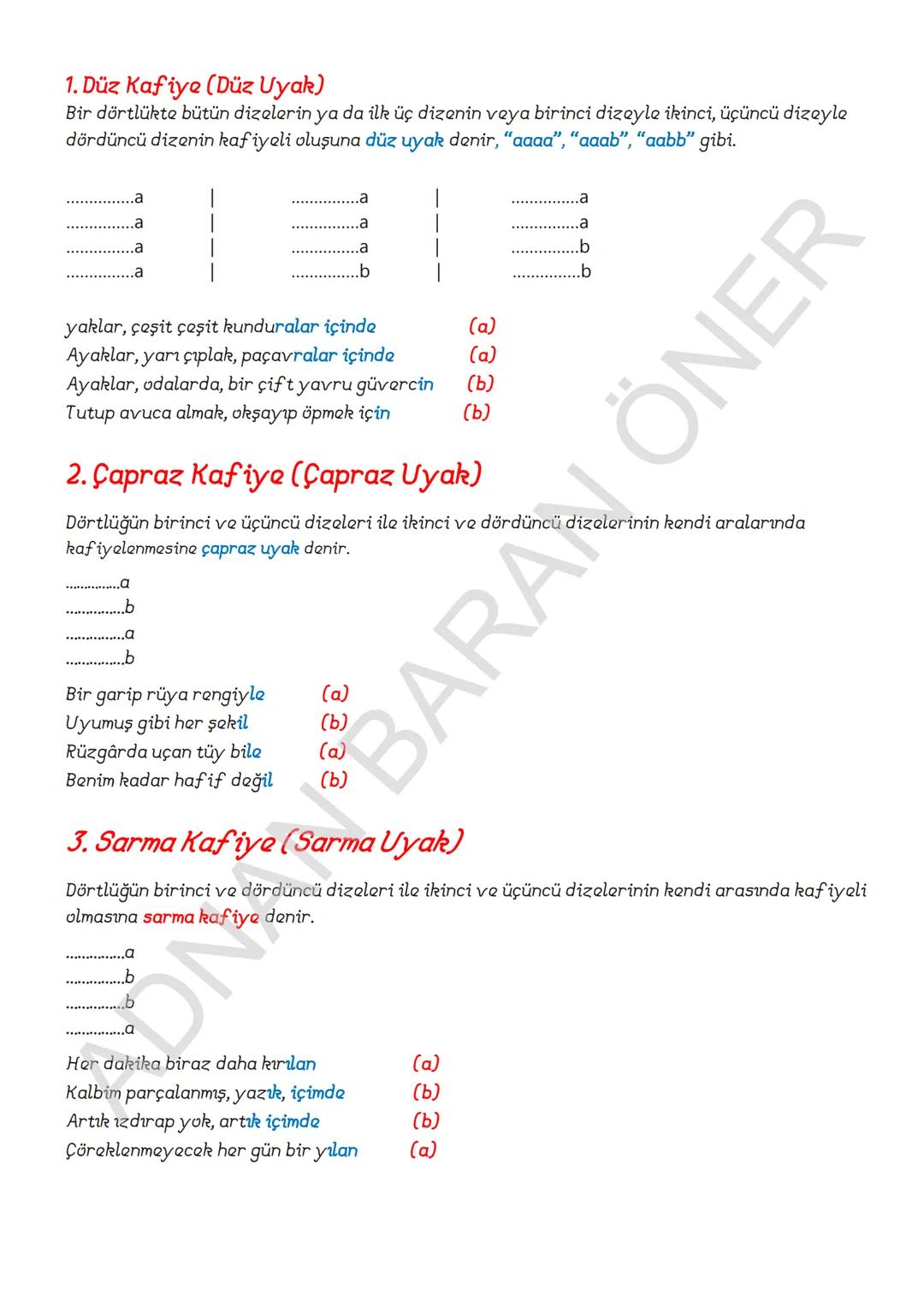 # İÇİNDEKİLER
1. SÖZCÜKTE ANLAM
A. Kelime ve Kelime Gruplarımın Anlam Özellikleri
1. Gerçek (Temel) Anlam
2. Yan anlam
3. Mecaz Anlam