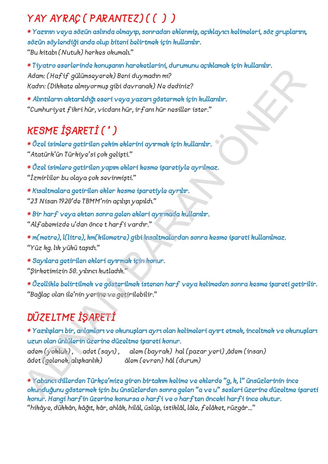 # İÇİNDEKİLER
1. SÖZCÜKTE ANLAM
A. Kelime ve Kelime Gruplarımın Anlam Özellikleri
1. Gerçek (Temel) Anlam
2. Yan anlam
3. Mecaz Anlam