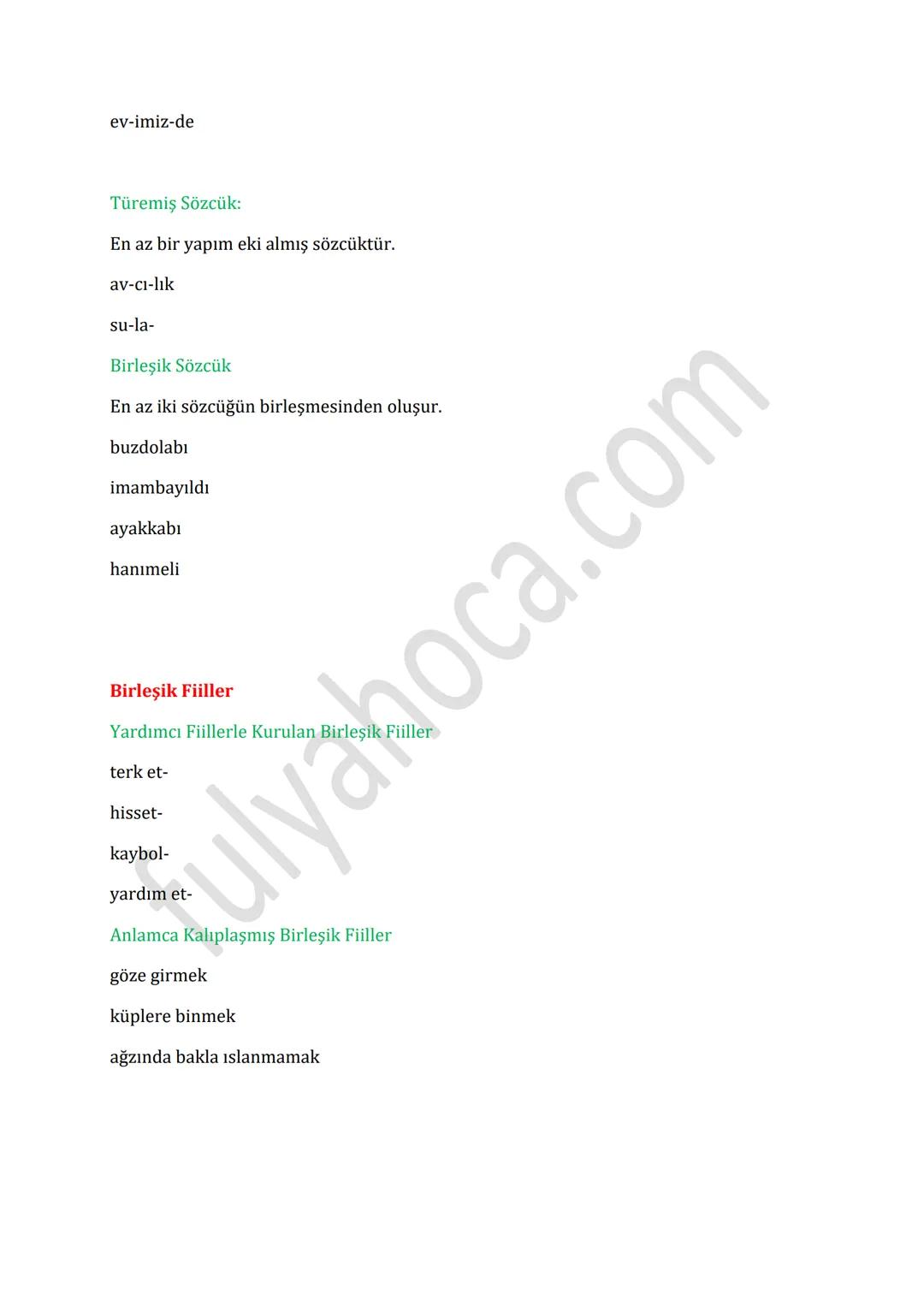 # SÖZCÜKTE ANLAM
Tek Anlamlılık: Tek bir kavramı karşılayan, başka anlamlar kazanmayan sözcüklerdir.
ağaç, termometre, kiremit
Çok Anlamlı